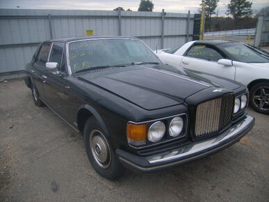 1985 BENTLEY TURBO - License Plate