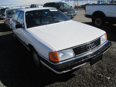 1986 AUDI 5000 - VIN Decoder
