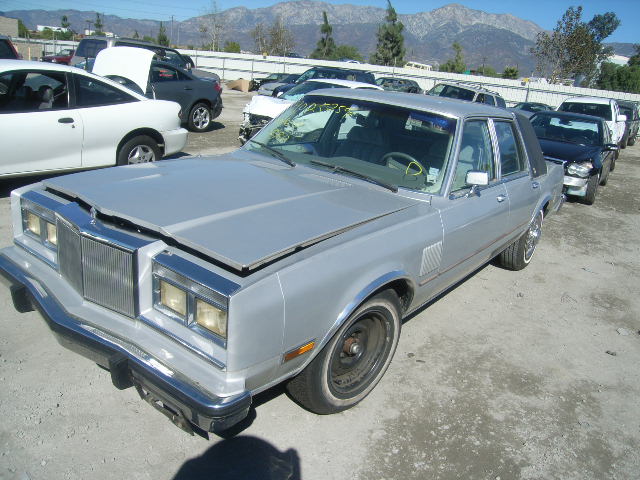 1989 CHRYSLER FIFTH AVENUE - License Plate