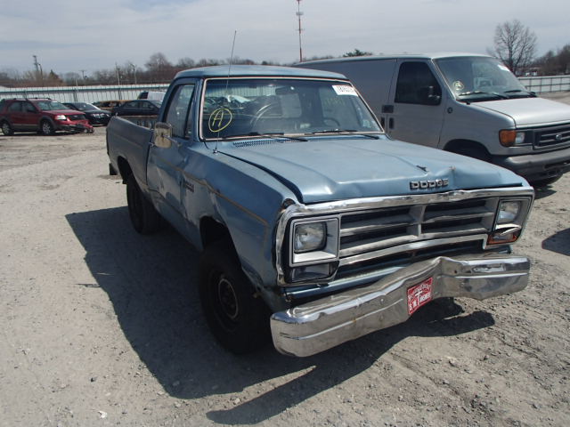 1986 DODGE D-Series