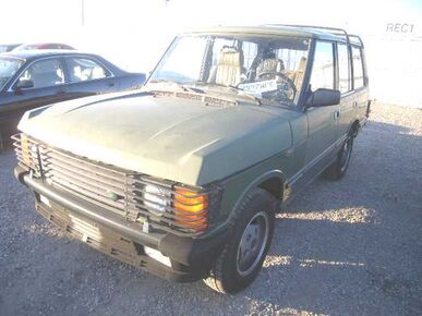 1990 LAND ROVER Range Rover - VIN Decoder
