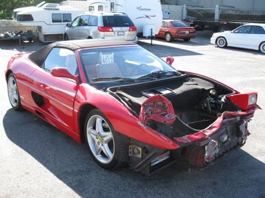 1996 FERRARI F355 - License Plate