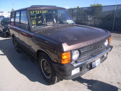 1989 LAND ROVER Range Rover - VIN Decoder