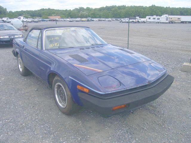 1981 TRIUMPH TR7 - License Plate