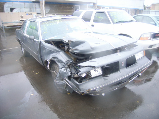 1987 OLDSMOBILE Cutlass Salon - License Plate