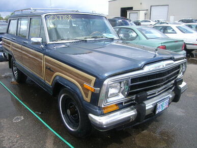 1988 JEEP Grand Wagoneer - License Plate
