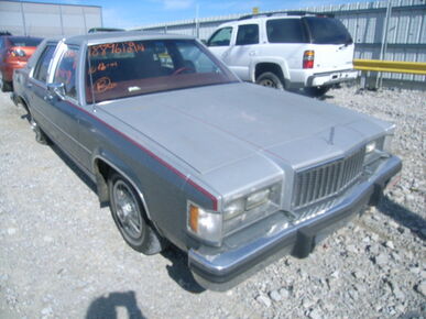 1986 MERCURY Grand Marquis - License Plate