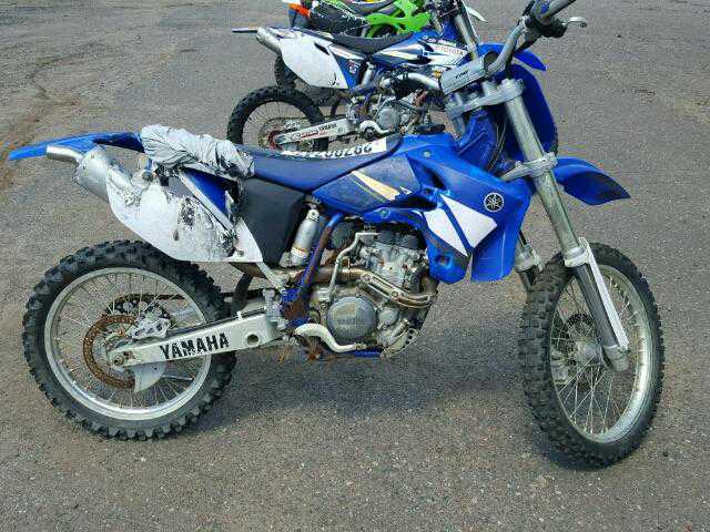 2003 YAMAHA YZ250F - License Plate