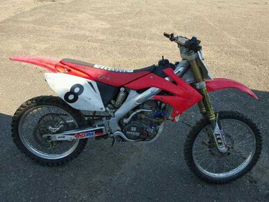 2008 HONDA CRF250 - License Plate