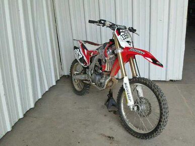2014 HONDA CRF250 - License Plate