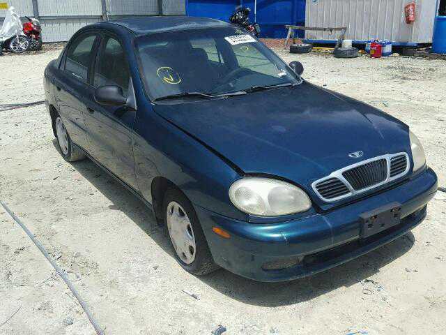 2000 DAEWOO LANOS - License Plate