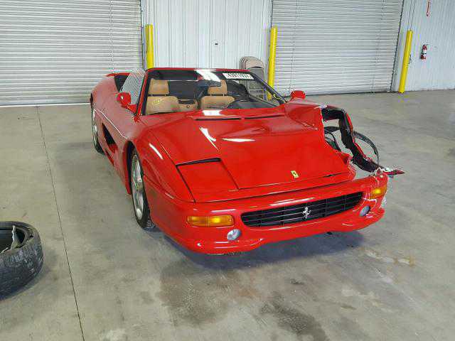 1997 FERRARI F355 - License Plate