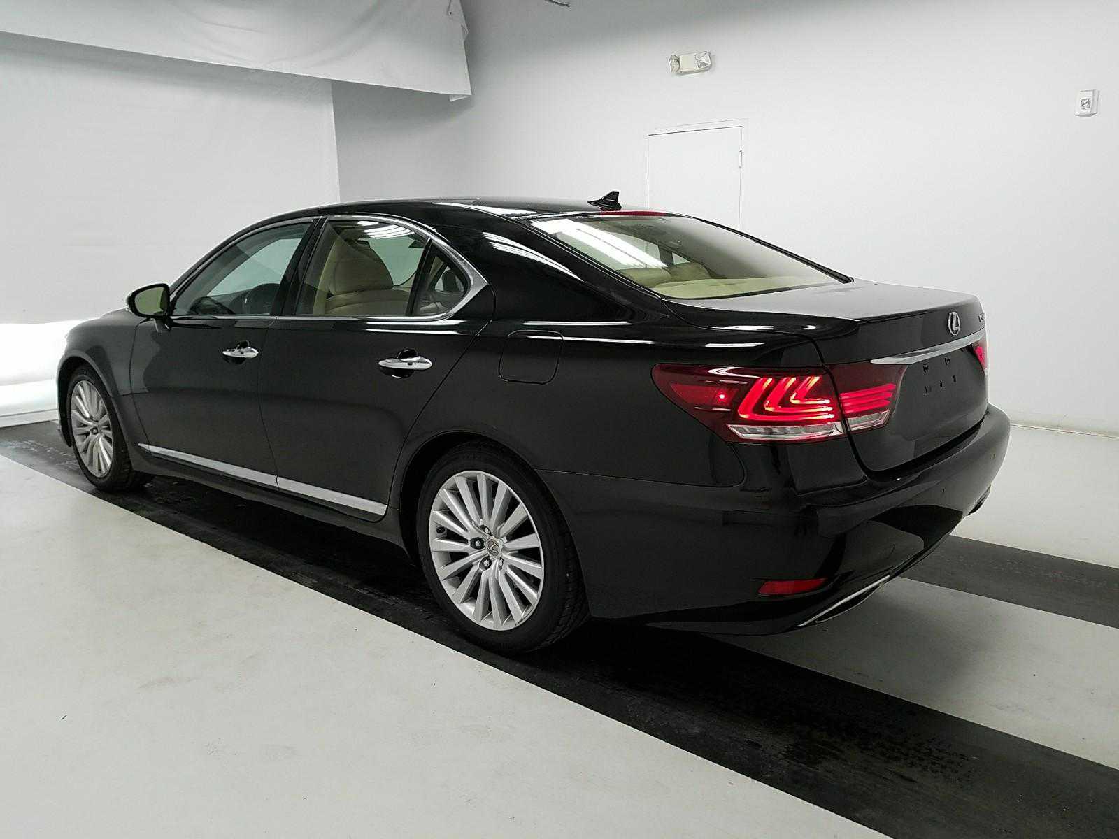 New Lexus 3/4 back view