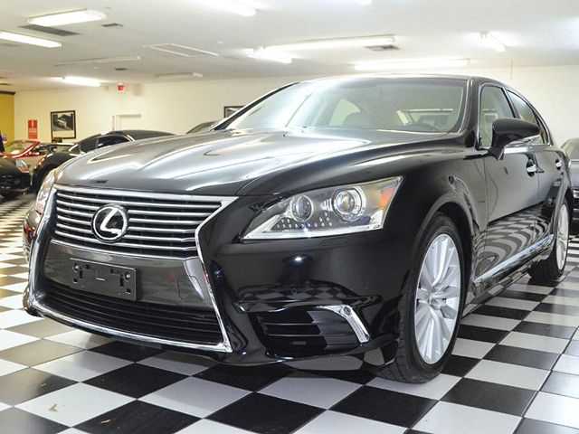 Black new Lexus 3/4 view