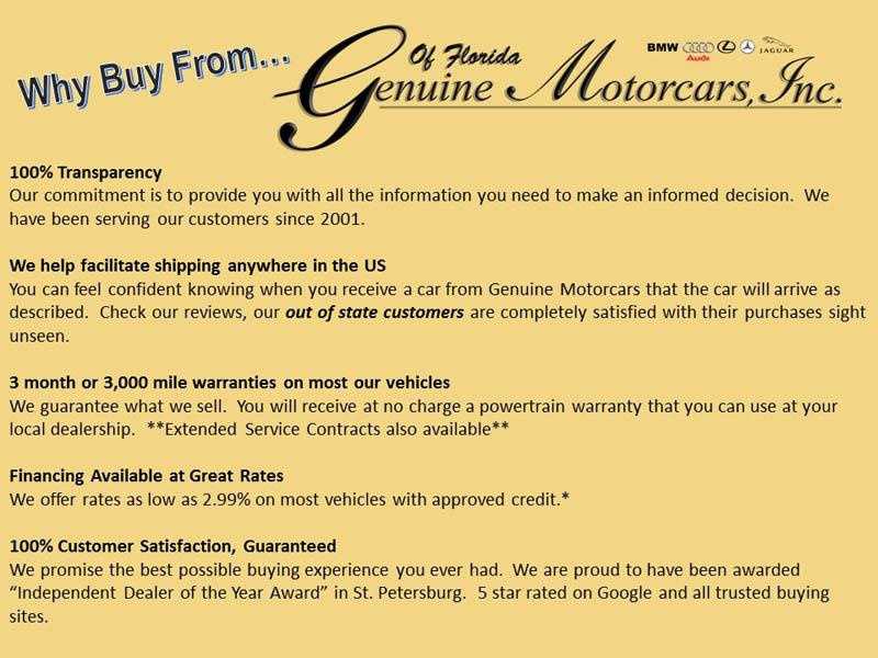 Why buy from GMI