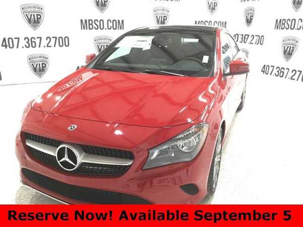 2018 Mercedes-Benz CLA-Class