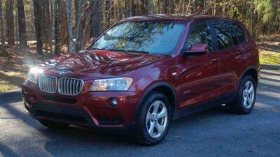 2011 BMW X3 - License Plate