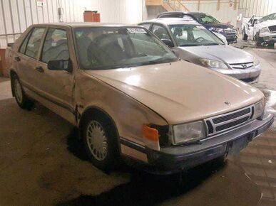 1987 SAAB 9000 - License Plate