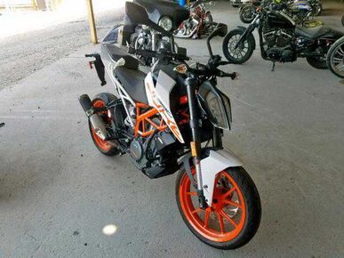 2018 KTM 390 Duke - License Plate