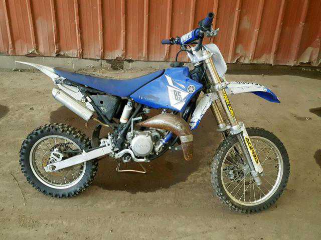 2014 YAMAHA YZ85 - License Plate