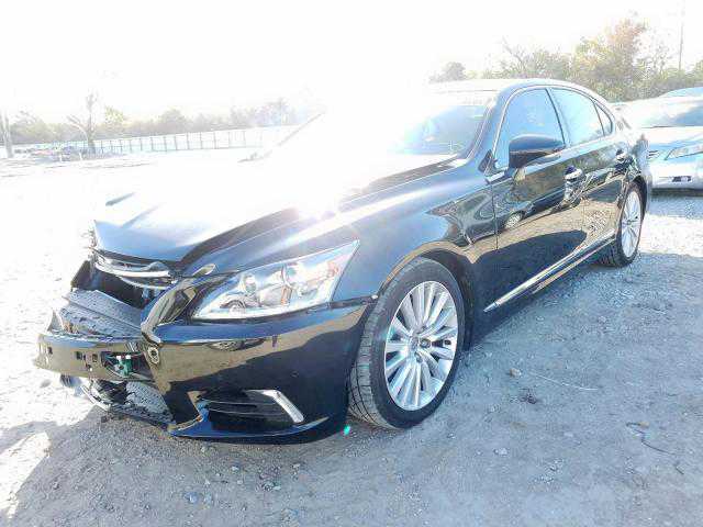 Broken Lexus side view