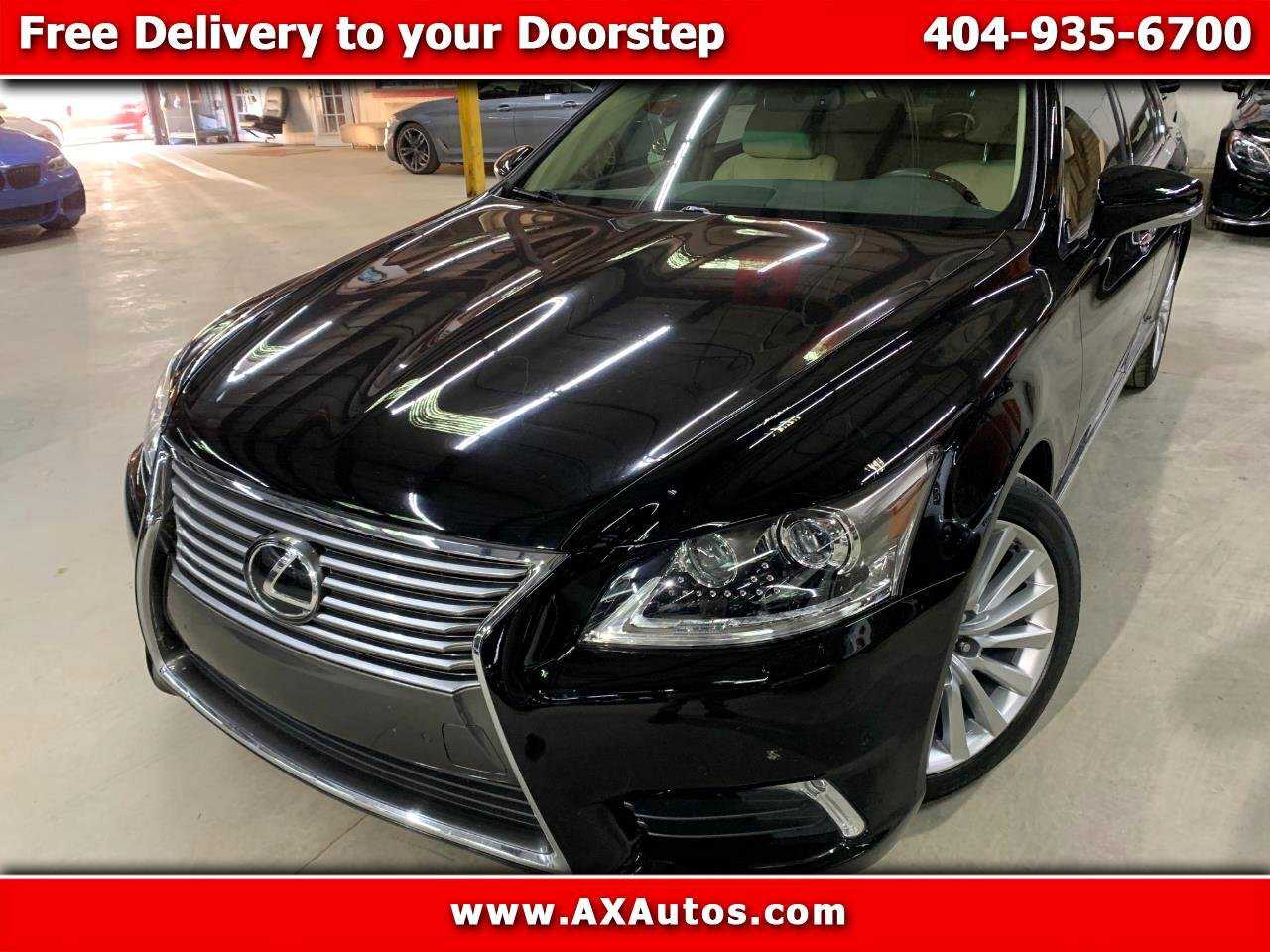 New black Lexus vehicle