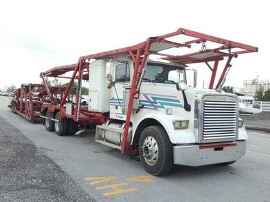 1998 FREIGHTLINER Long Conv. - License Plate