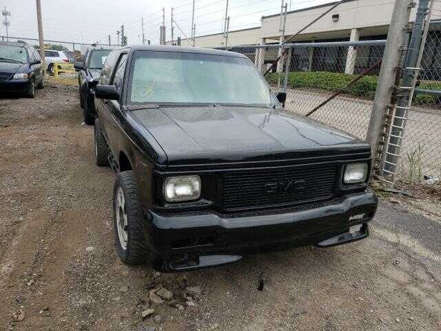 1992 GMC Typhoon - License Plate