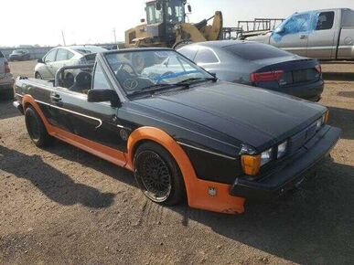 1987 VOLKSWAGEN scirocco - License Plate