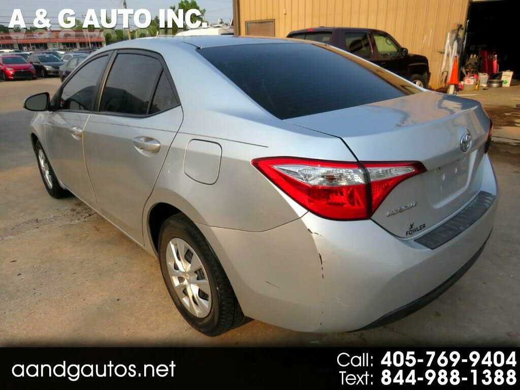 2015 TOYOTA Corolla