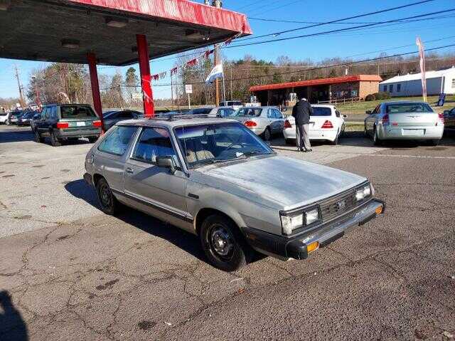 1987 SUBARU GL - License Plate