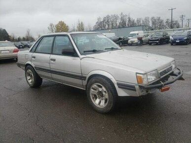 1989 SUBARU GL-10 - License Plate
