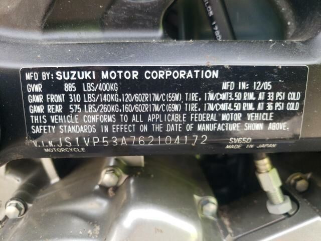 Suzuki SV650/SV650S
