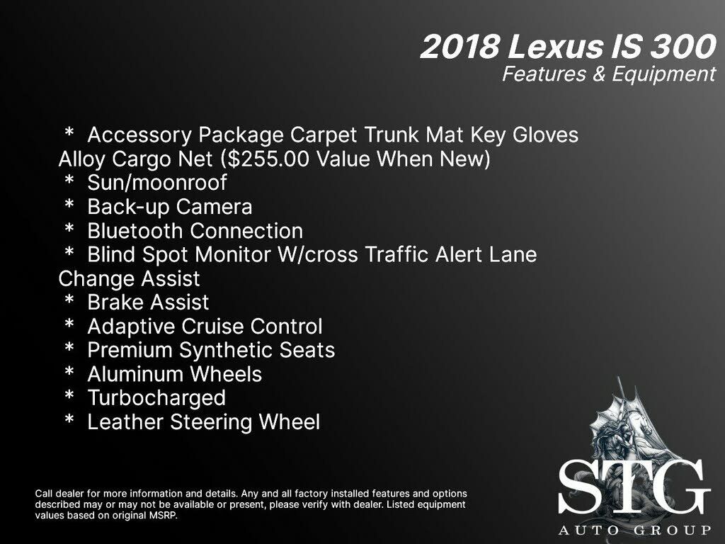 2018 Lexus IS