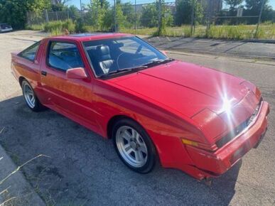1987 CHRYSLER Conquest - License Plate