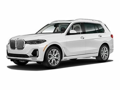 2020 BMW X7 - License Plate
