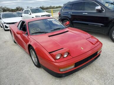 1988 FERRARI Testarossa - License Plate