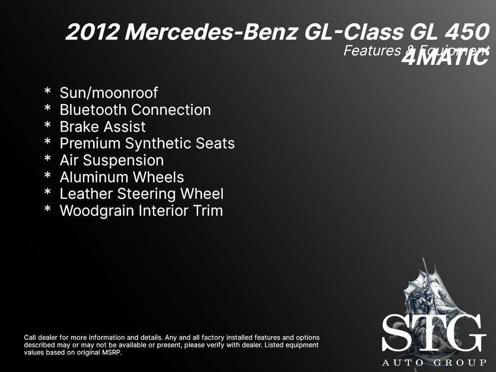 2012 Mercedes-Benz GL-Class
