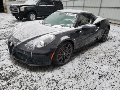 2018 ALFA ROMEO 4C - License Plate