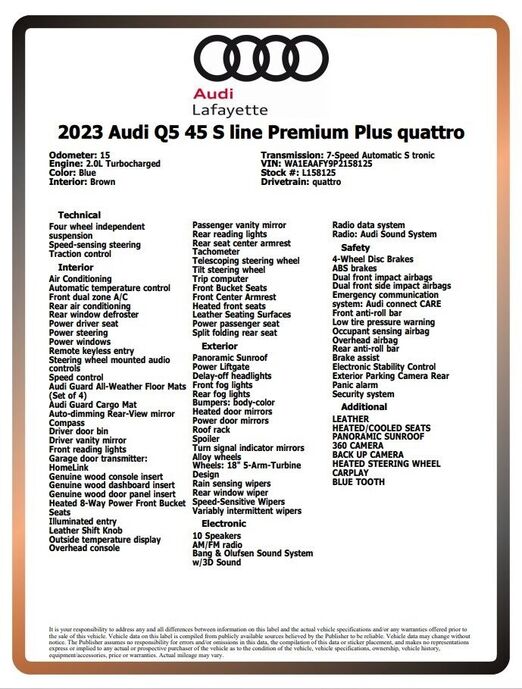 2023 Audi Q5