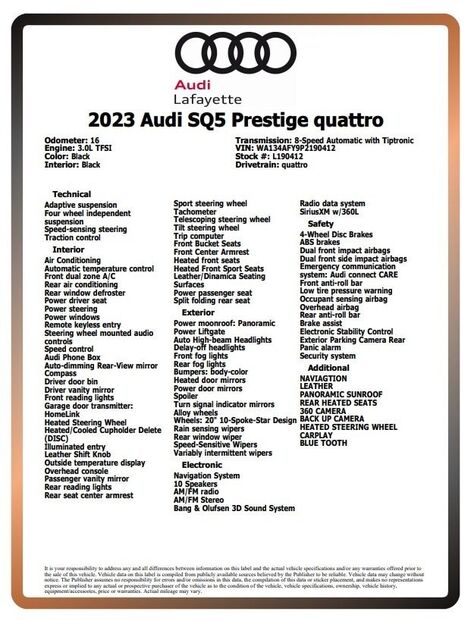 2023 Audi SQ5