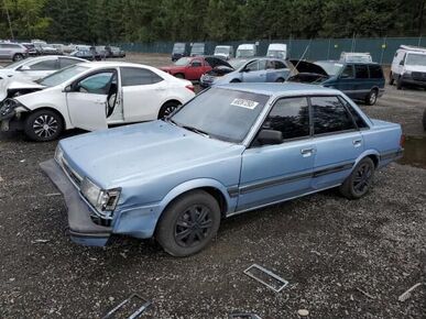 1988 SUBARU GL - License Plate