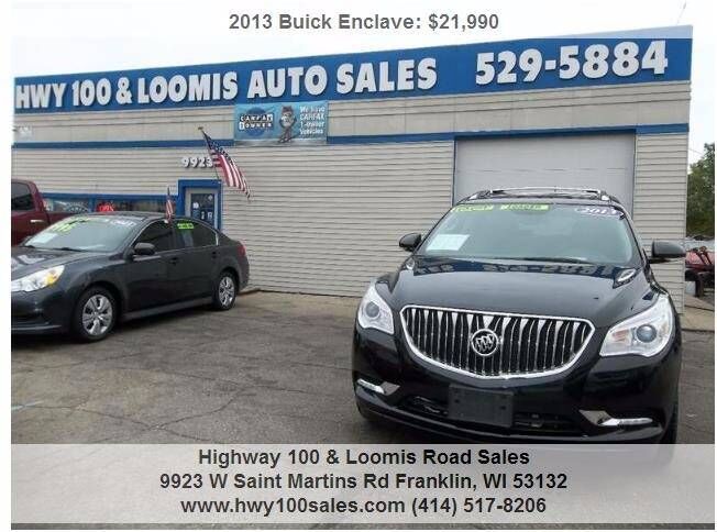 2013 BUICK Enclave