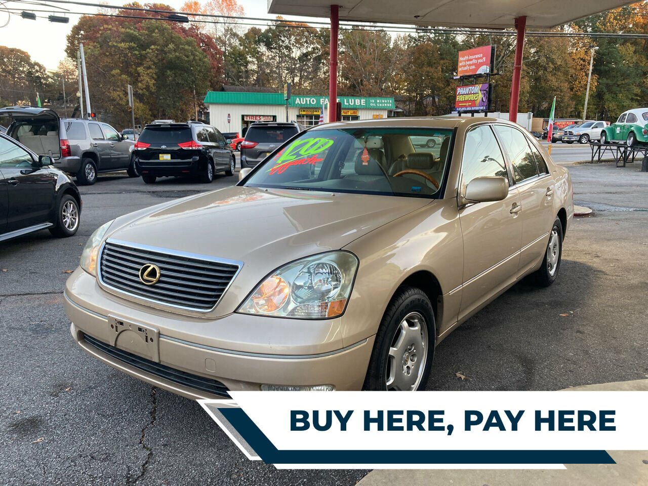 2002 LEXUS LS