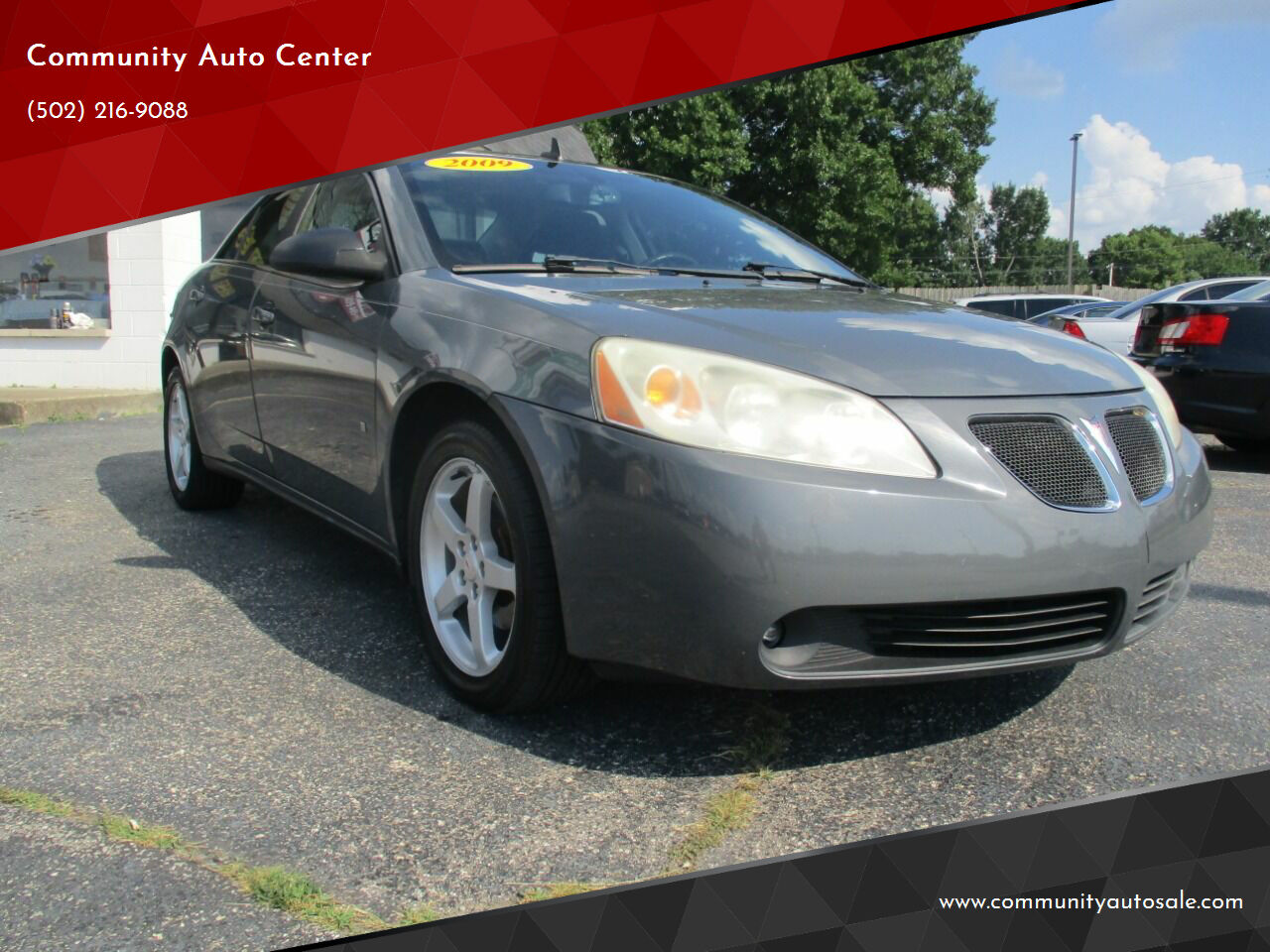 2009 PONTIAC G6