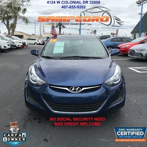 2016 HYUNDAI Elantra