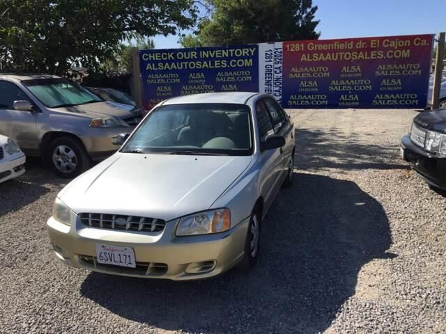 2001 HYUNDAI Accent