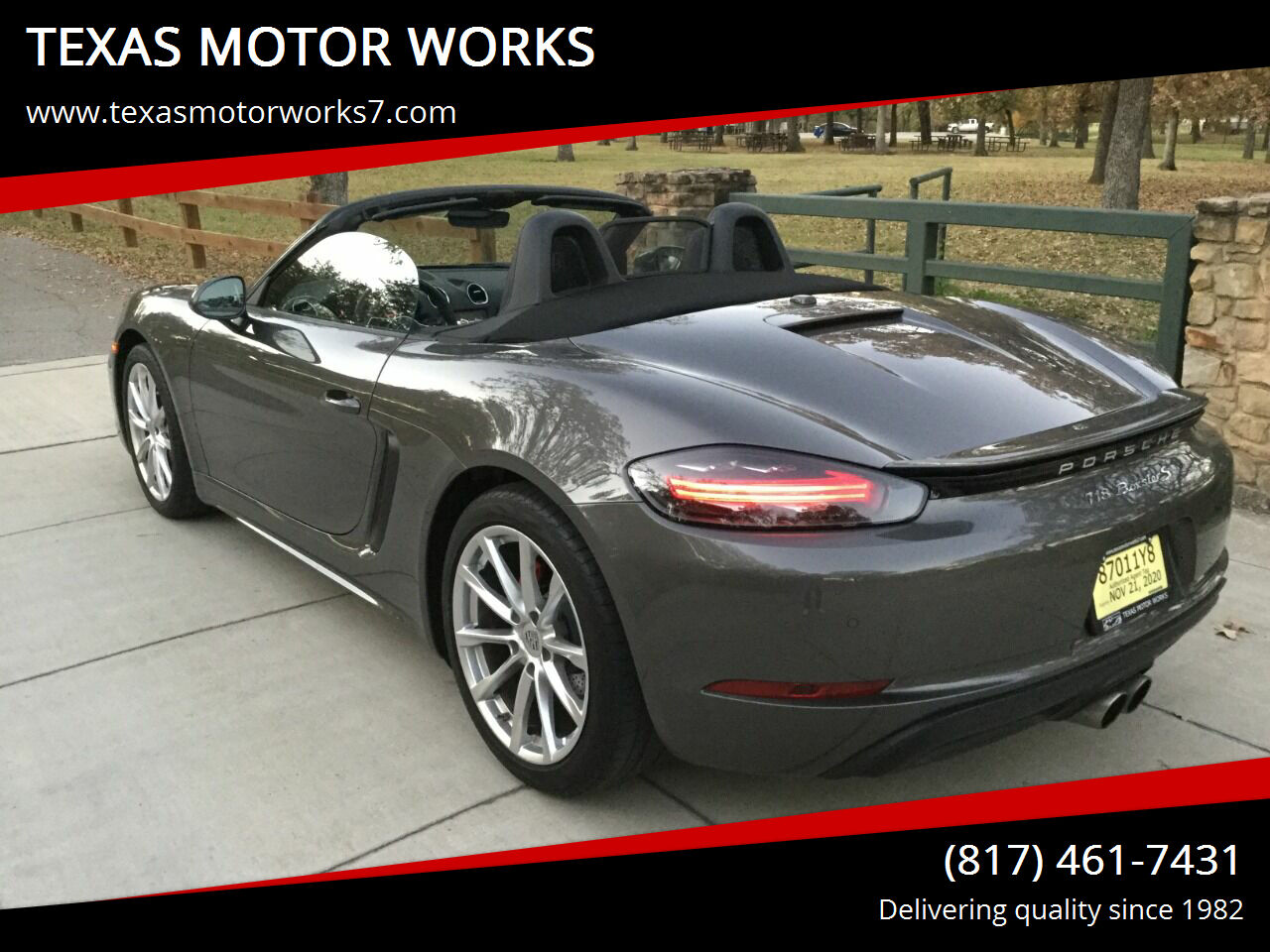 2017 PORSCHE Boxster