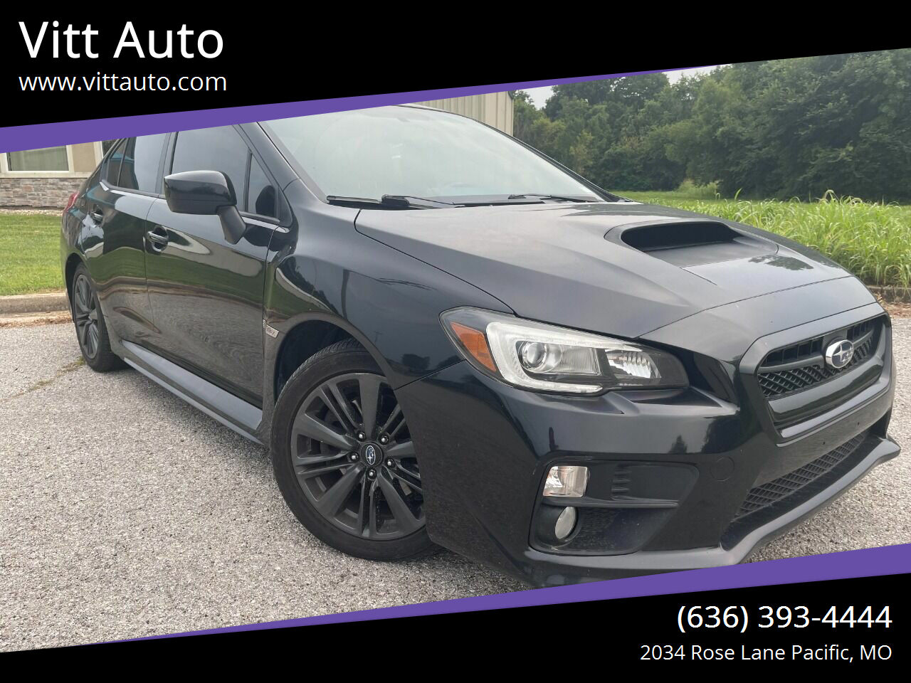 2015 SUBARU WRX
