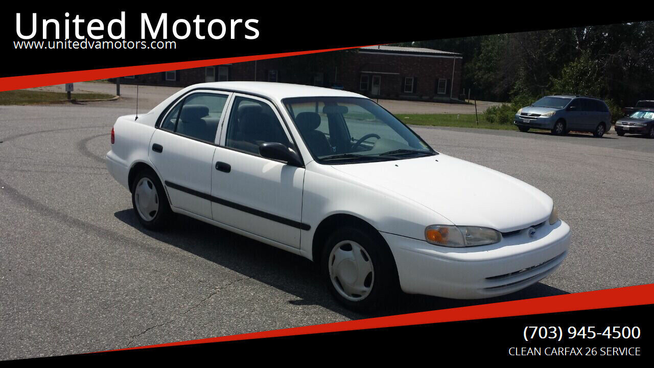 1998 CHEVROLET Geo Prizm